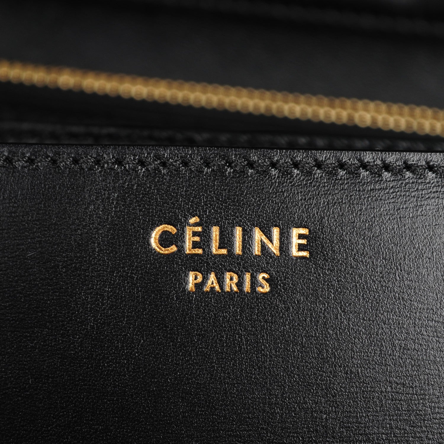Celine Box Calfskin Medium Classic Box Flap Bag Black 6 of 7