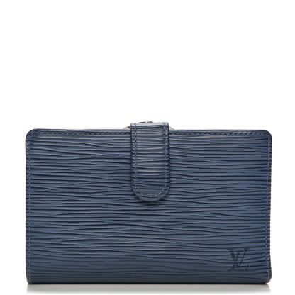 Louis Vuitton Epi French Purse Wallet Myrtille 1 of 9