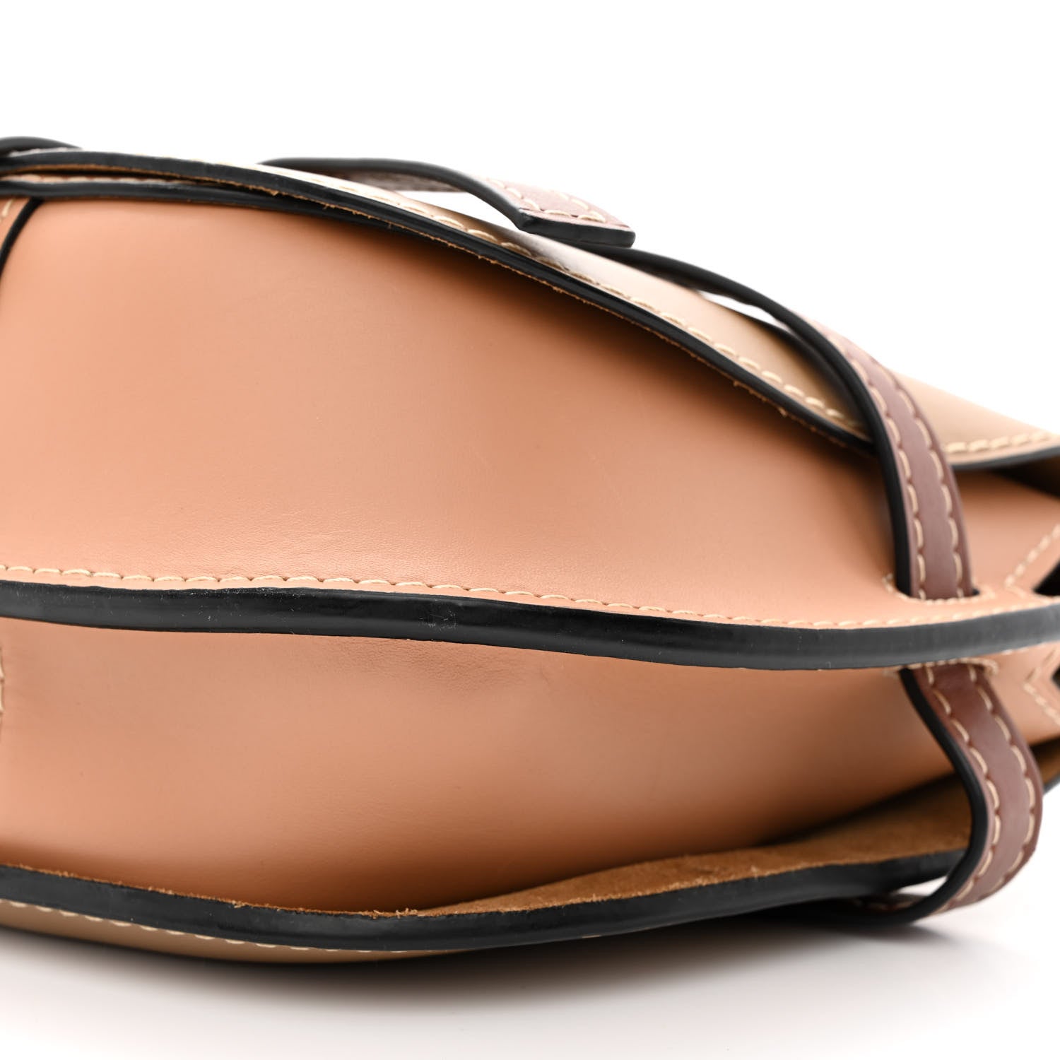 Loewe Calfskin Small Gate Crossbody Bag Mocca Powder 10 of 10