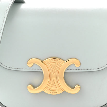Celine Shiny Calfskin Mini Claude Soft Blue 9 of 14
