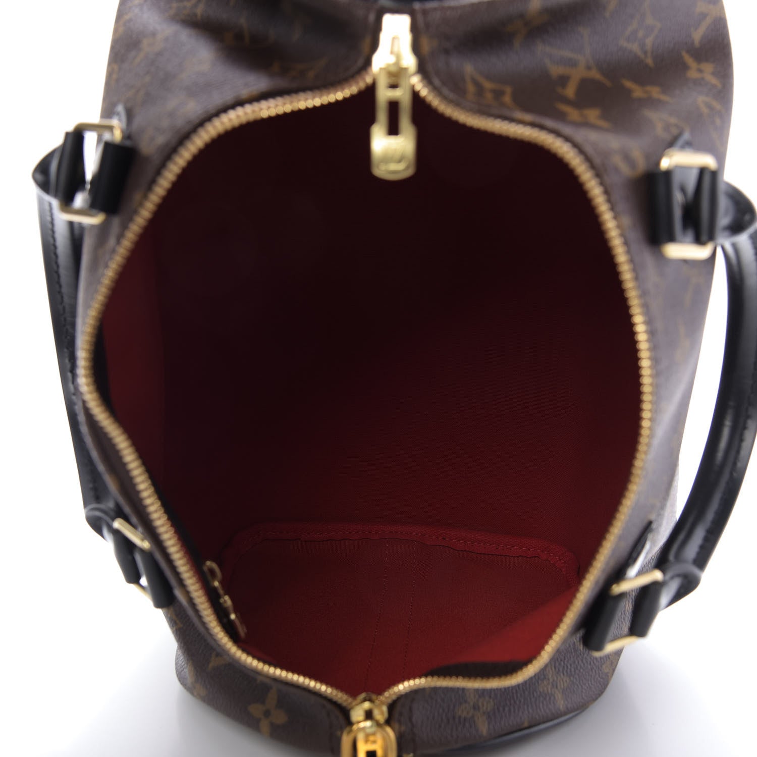 Louis Vuitton Monogram My World Tour Speedy Bandouliere 30 Black 5 of 10