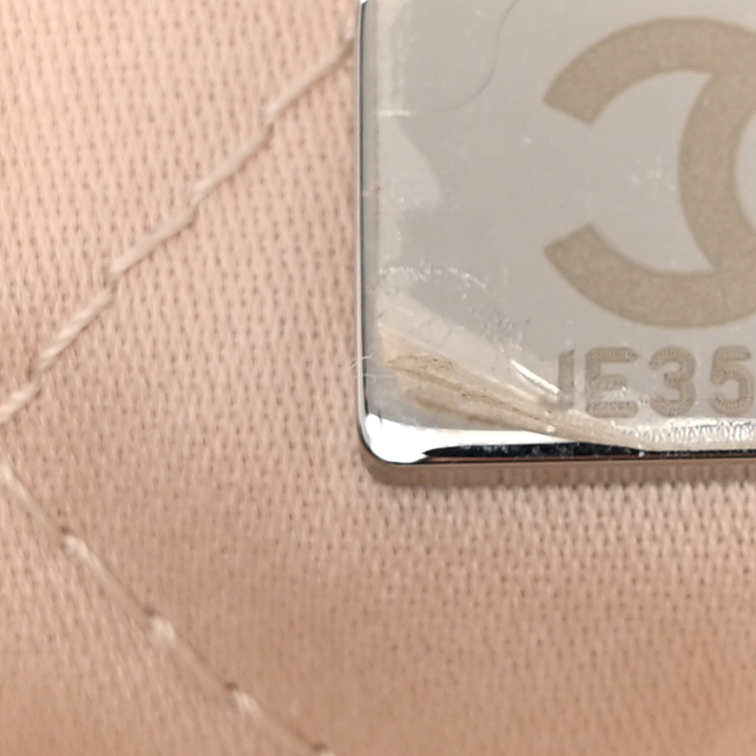 Chanel Shiny Calfskin Quilted Small Chanel 22 Ecru 8 of 11
