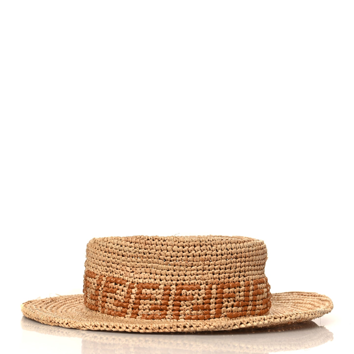 Raffia FF Mens Bucket Hat