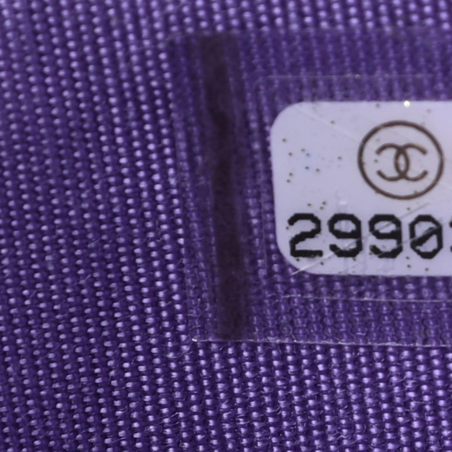 Chanel Caviar Quilted Incognito Card Holder Purple 8 of 9