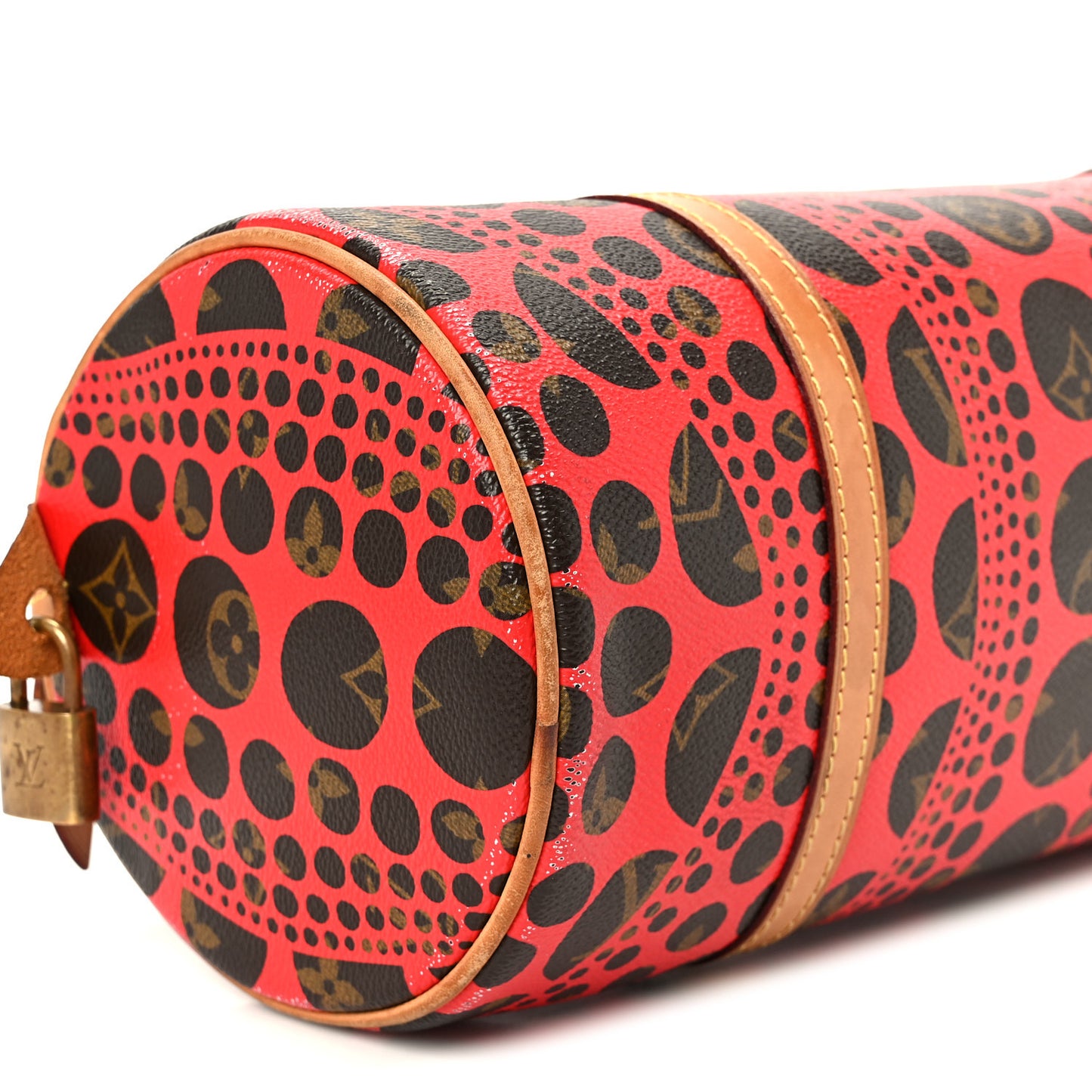 Monogram Kusama Pumpkin Dots Papillon 30 Red