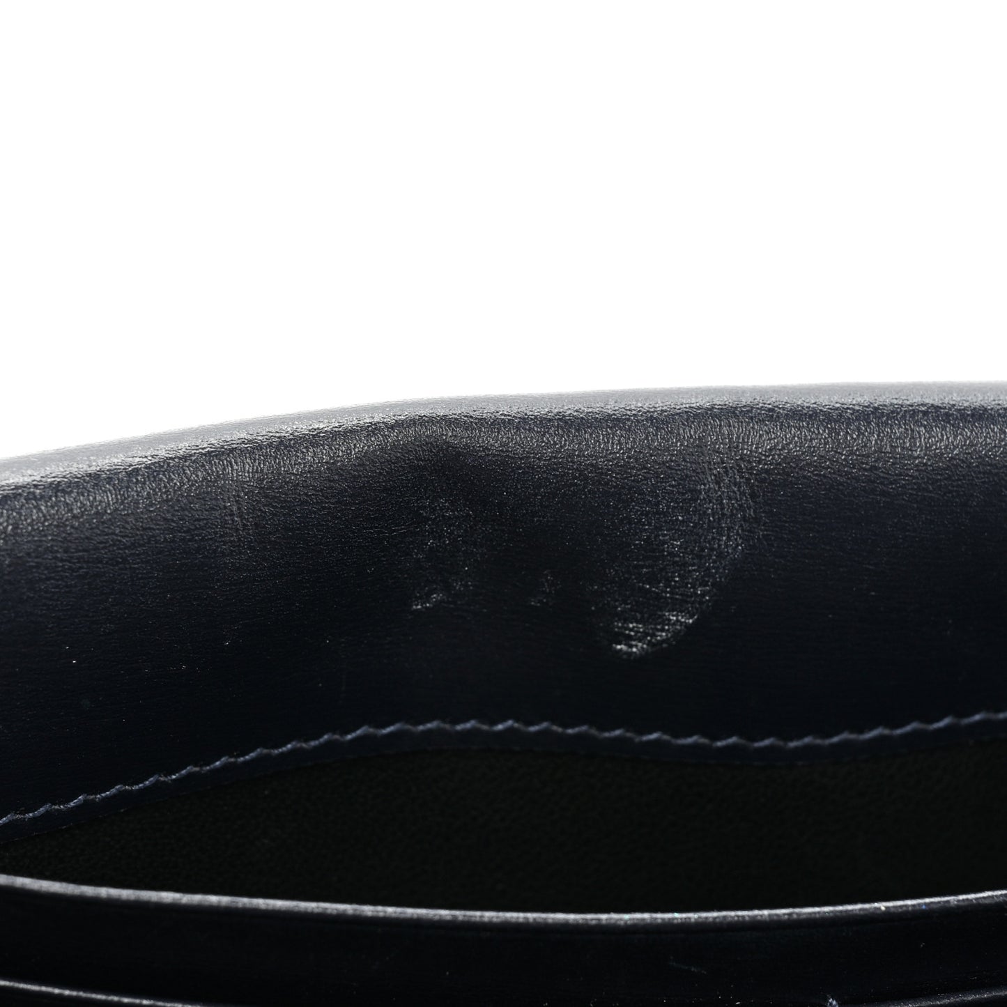 Smooth Calfskin Monogram Sulpice Chain Wallet Navy