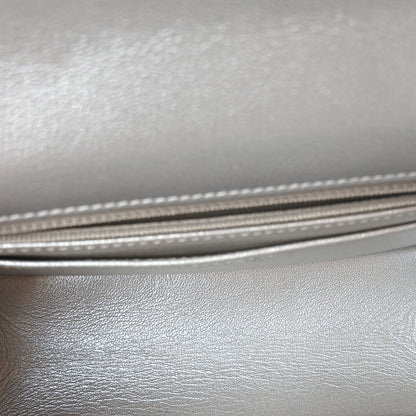 Chanel Metallic Grained Calfskin Quilted 2.55 Reissue Mini Flap Silver 5 of 10