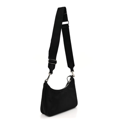 Prada Nylon Re-Edition 2005 Shoulder Bag Black 3 of 12