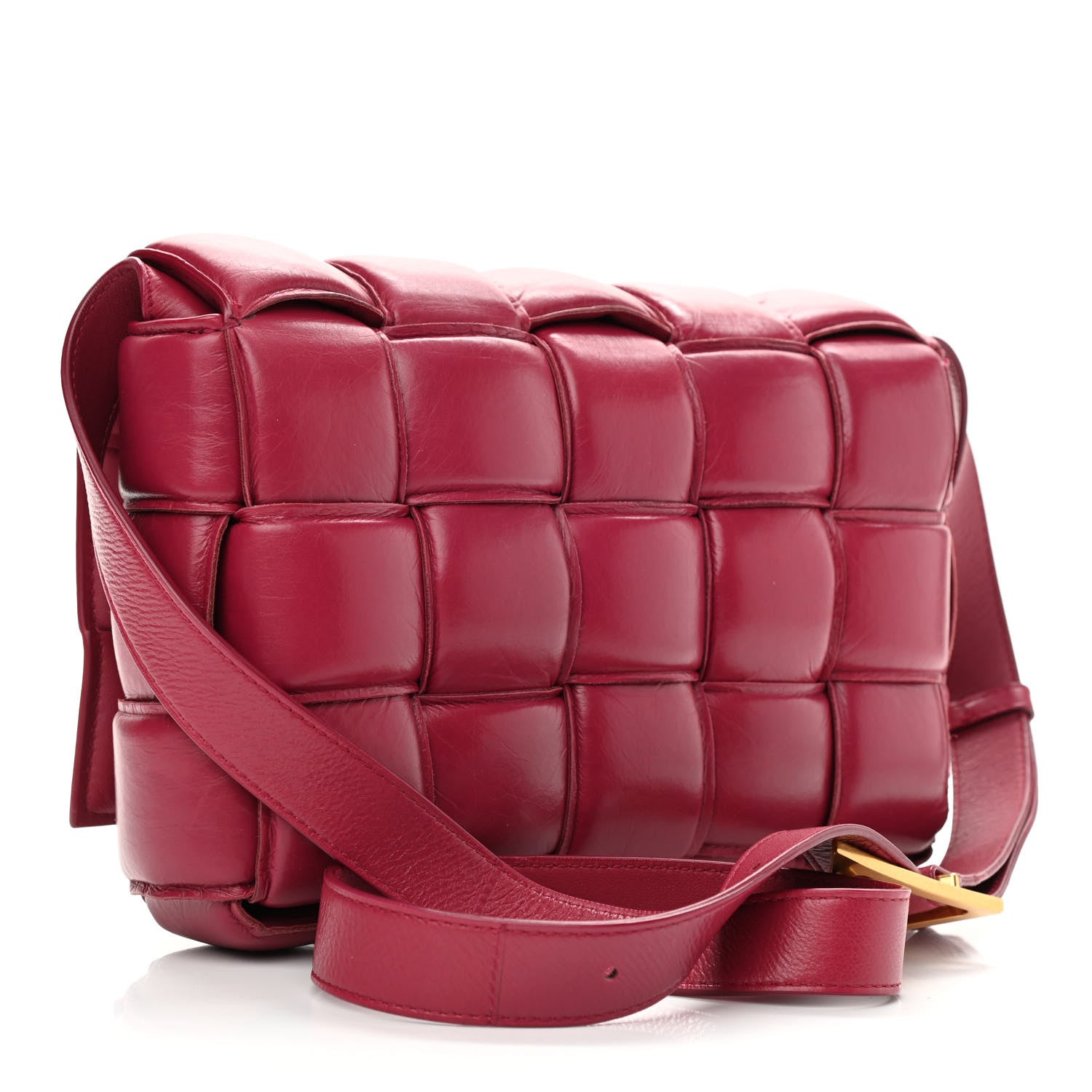 Bottega Veneta Paper Calfskin Maxi Intreccio Padded Cassette Crossbody Bag 3 of 9