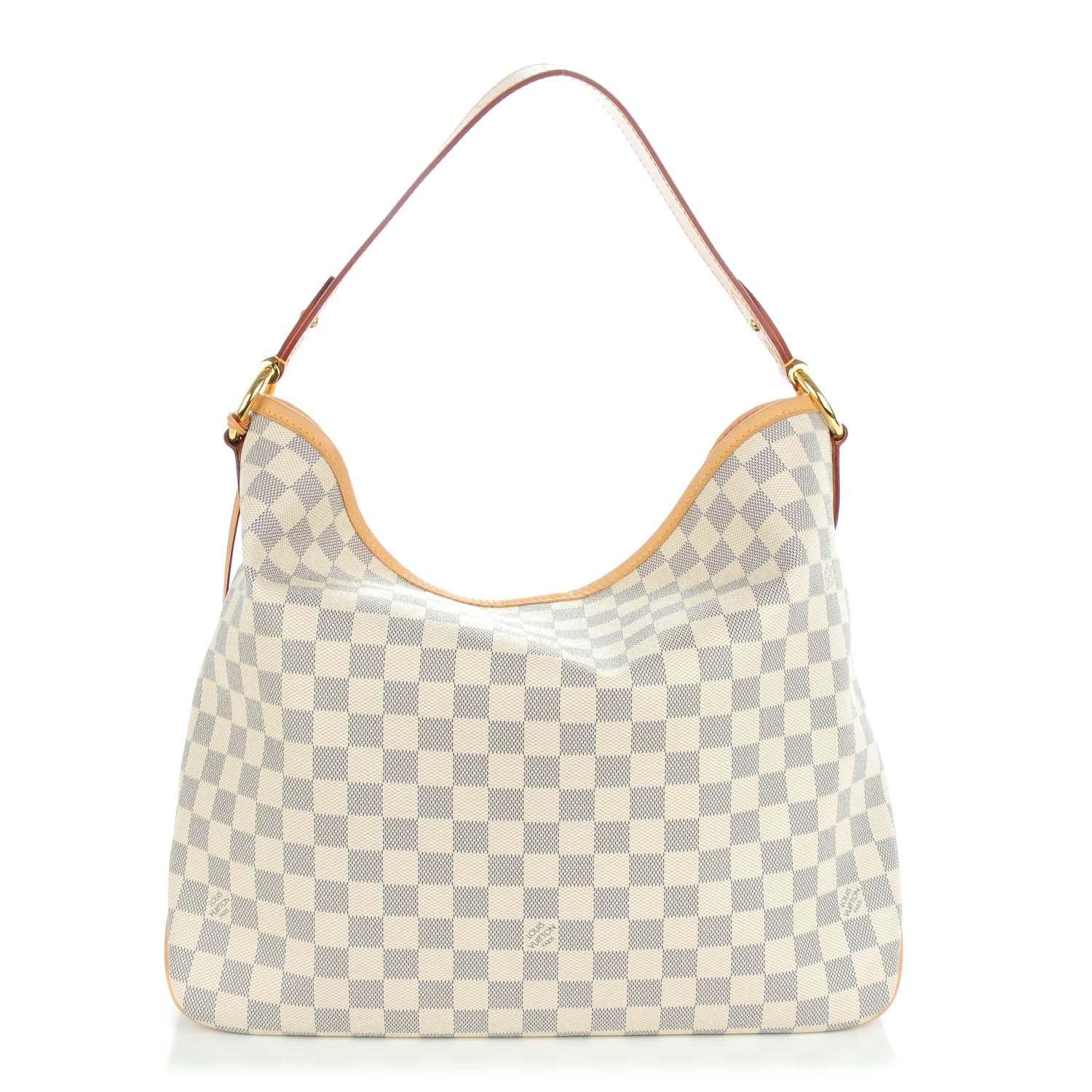 Louis Vuitton Damier Azur Delightful MM Pink 1 of 8