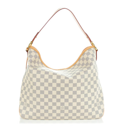 Louis Vuitton Damier Azur Delightful MM Pink 1 of 8