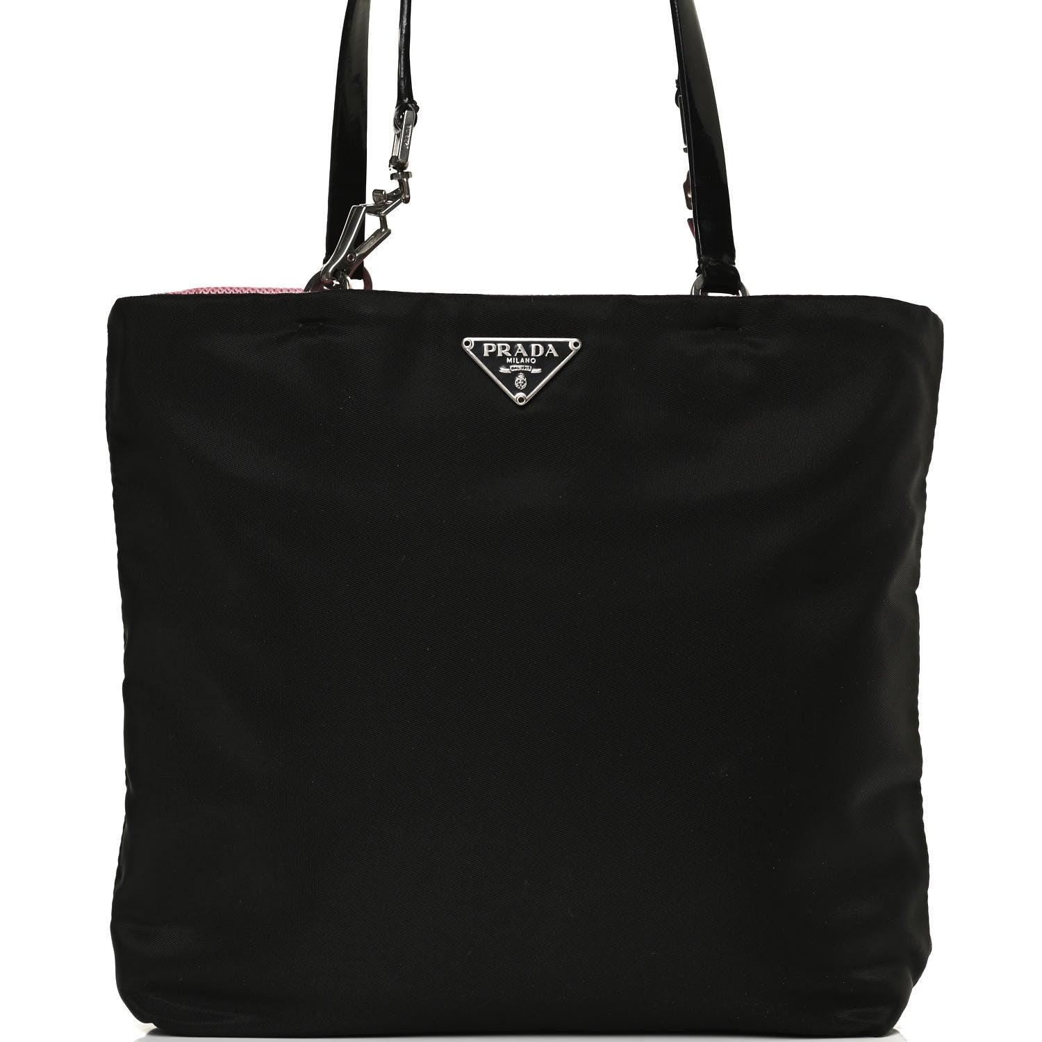 Prada Nylon Tote Black 7 of 11