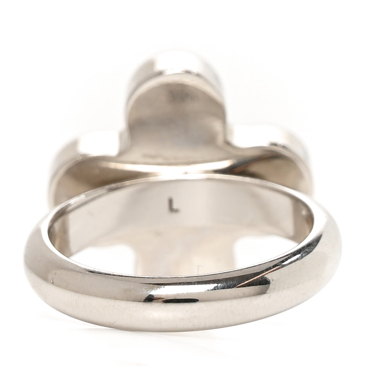 Crystal Love Letters Timeless Ring L 56 7.5 Silver