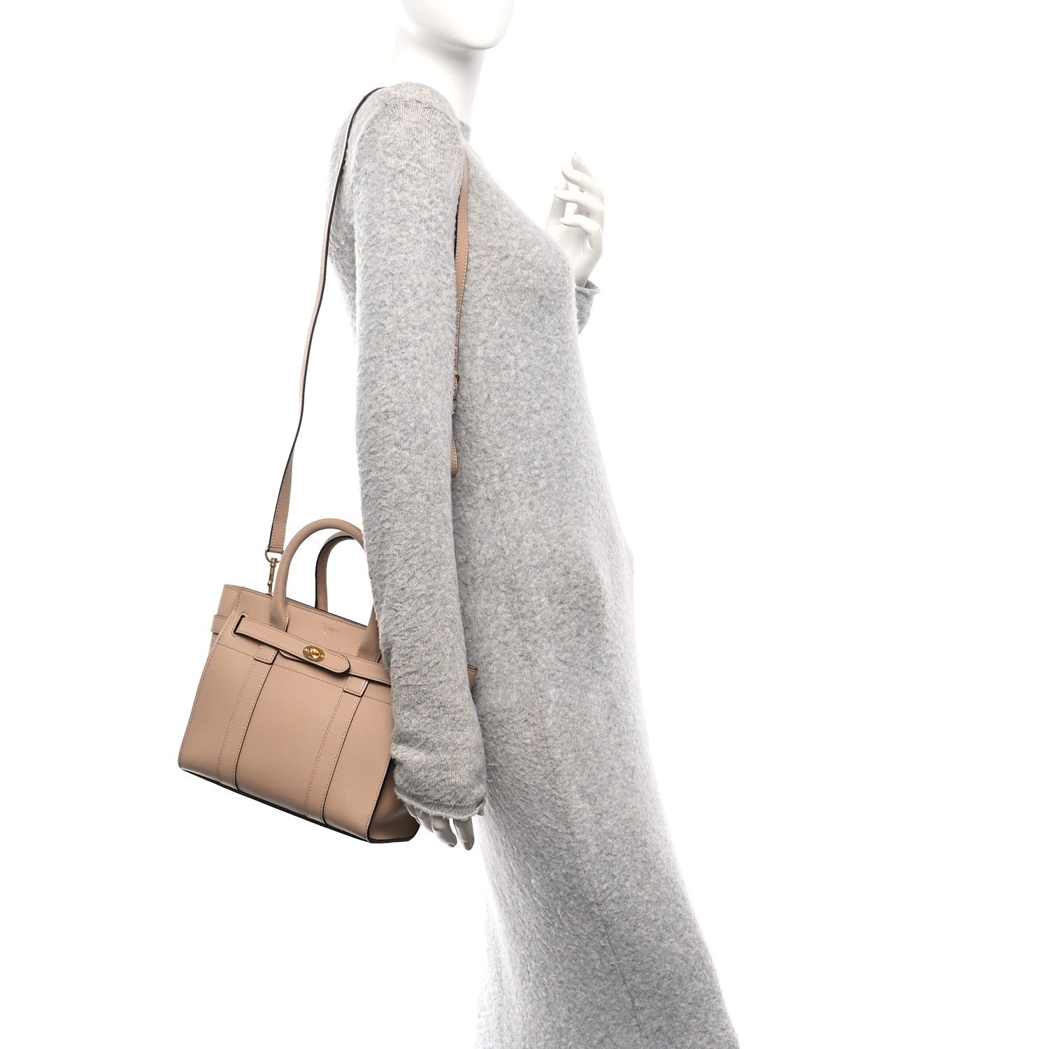Mulberry Silky Calfskin Mini Zipped Bayswater Rosewater 2 of 11