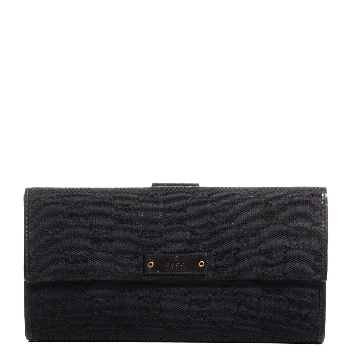 Monogram Continental Wallet Black