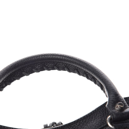 Balenciaga Vibrato Calfskin Classic Silver Hardware City Black 10 of 14