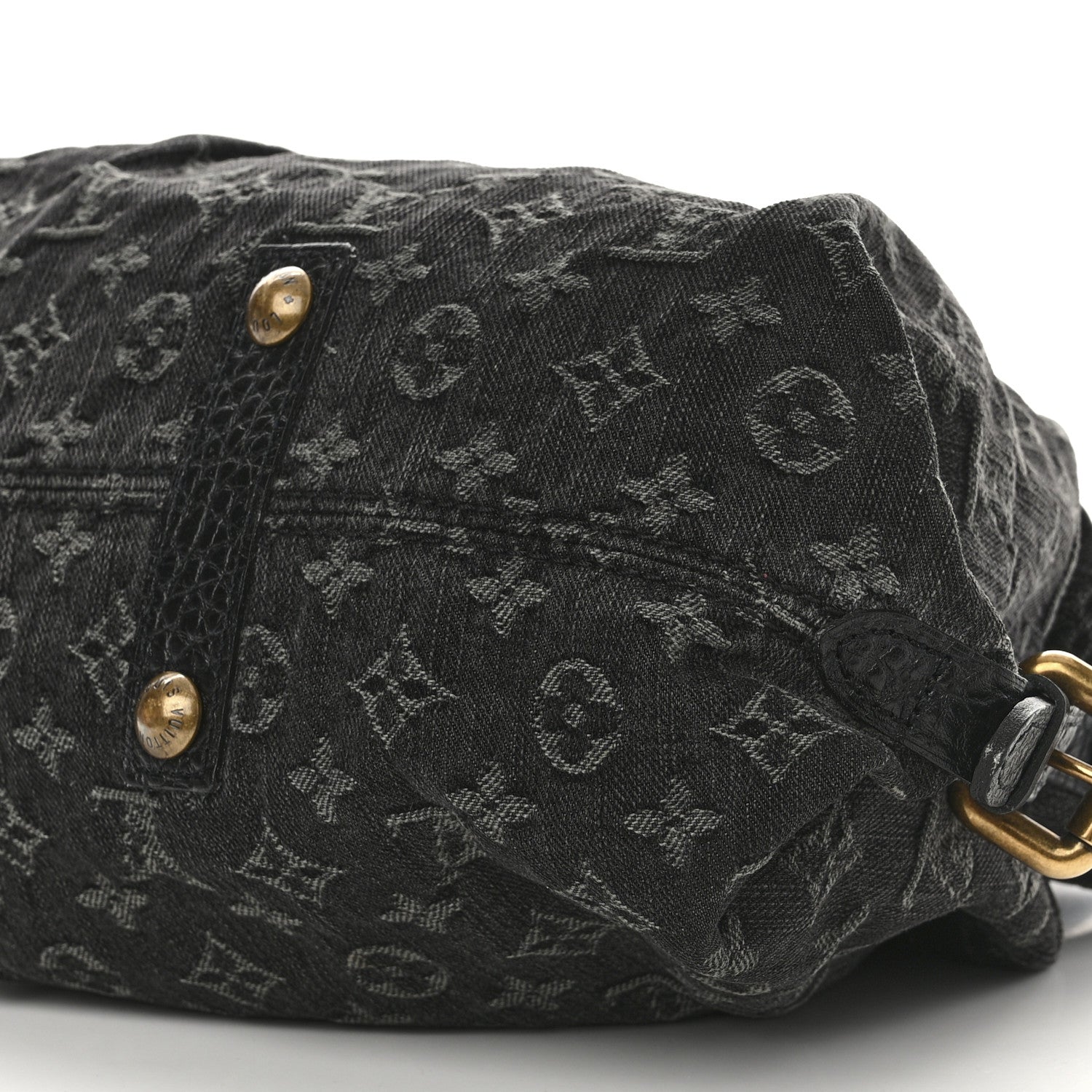 Louis Vuitton Denim Neo Cabby MM Black 9 of 14