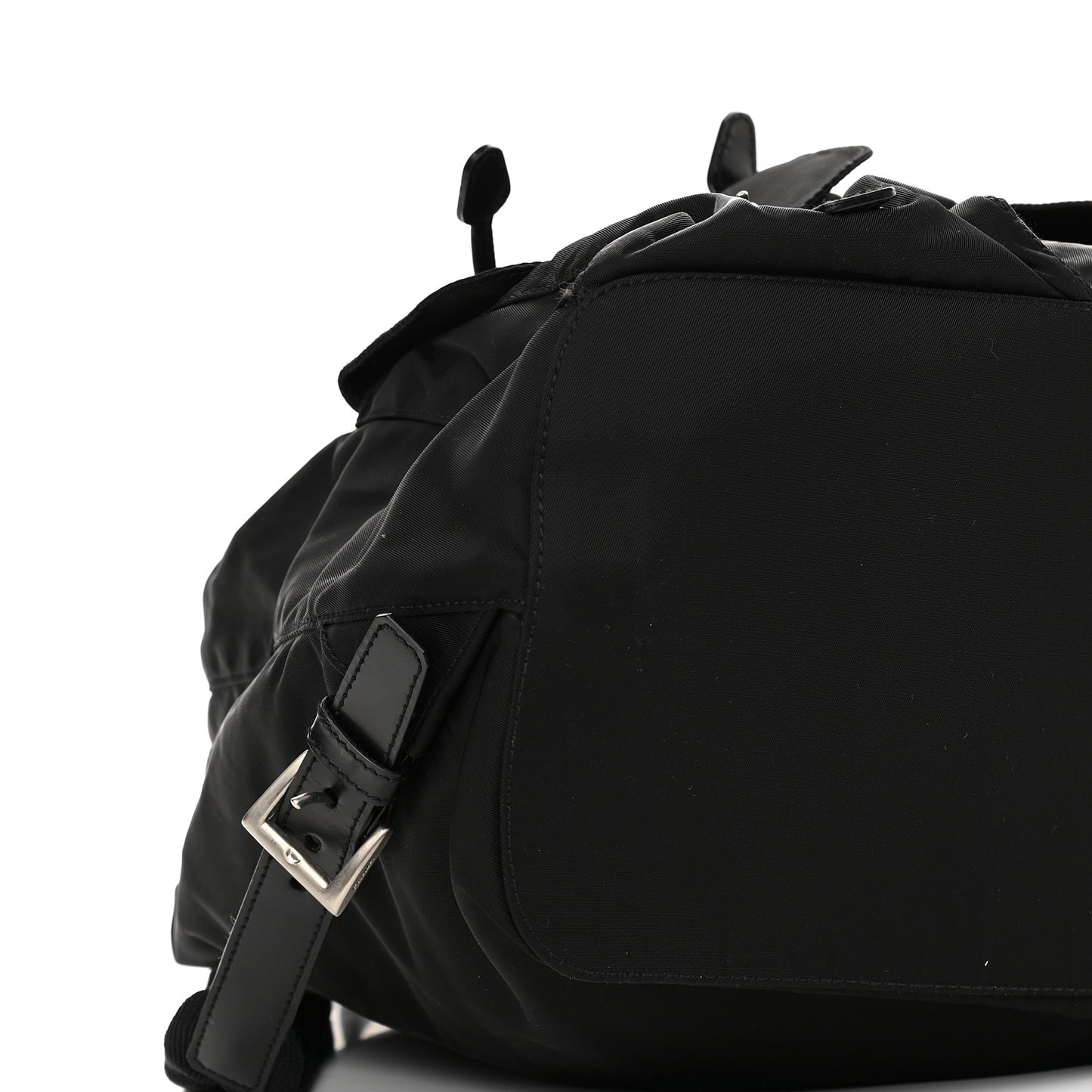 Nylon Vela Medium Backpack Black