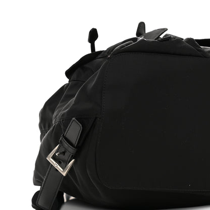 Prada Nylon Vela Medium Backpack Black 8 of 10
