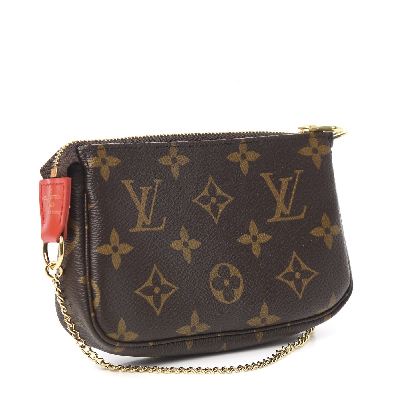 Monogram 2020 Christmas Animation Bumper Cars Mini Pochette Accessories Coquelicot