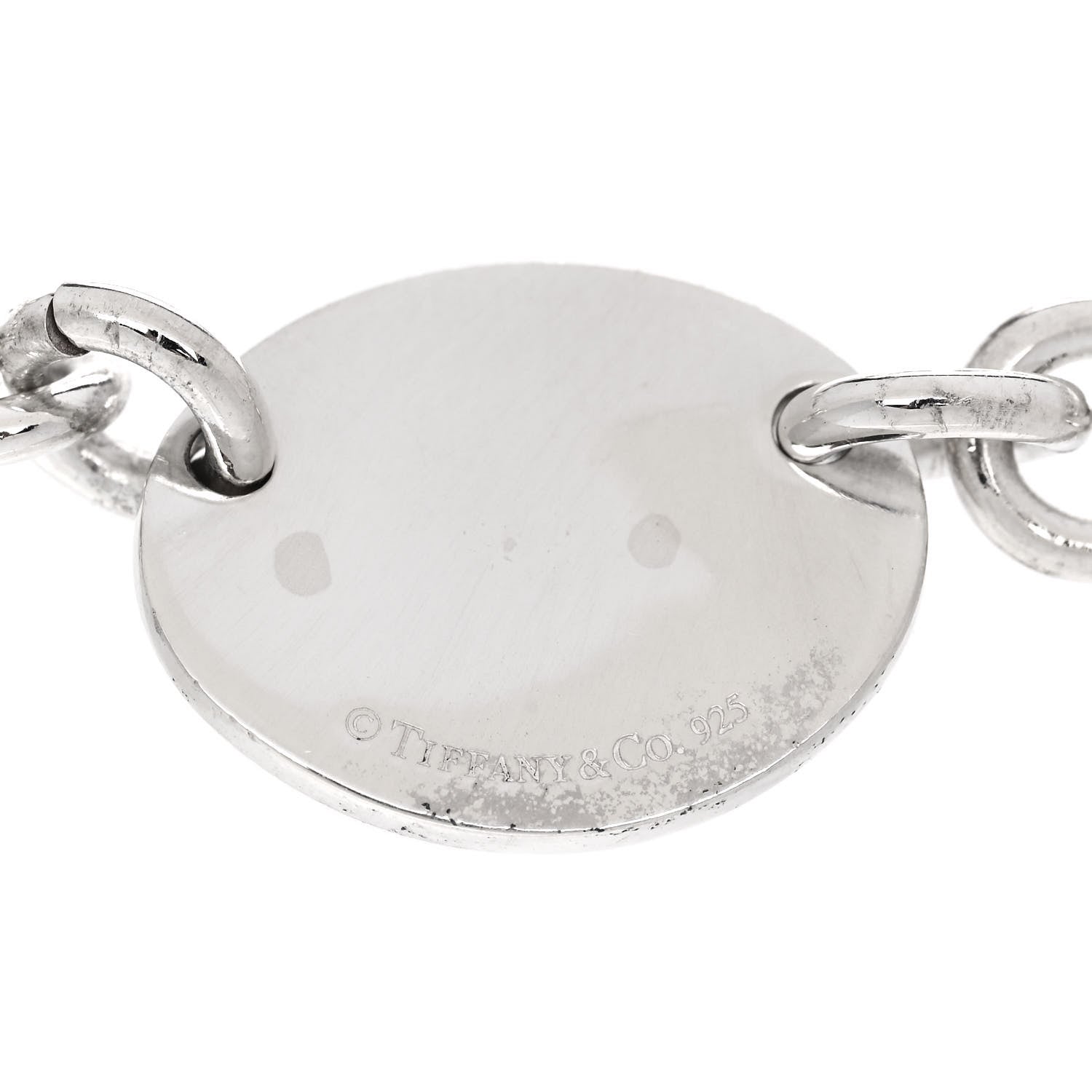 Tiffany Sterling Silver Return to Tiffany Oval Tag Bracelet 3 of 4