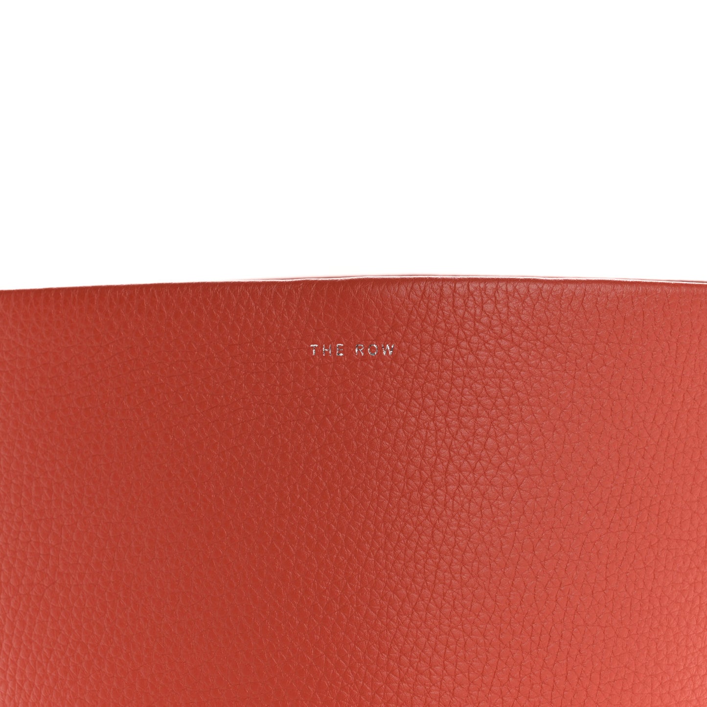 Grained Calfskin Small N/S Park Tote Rust