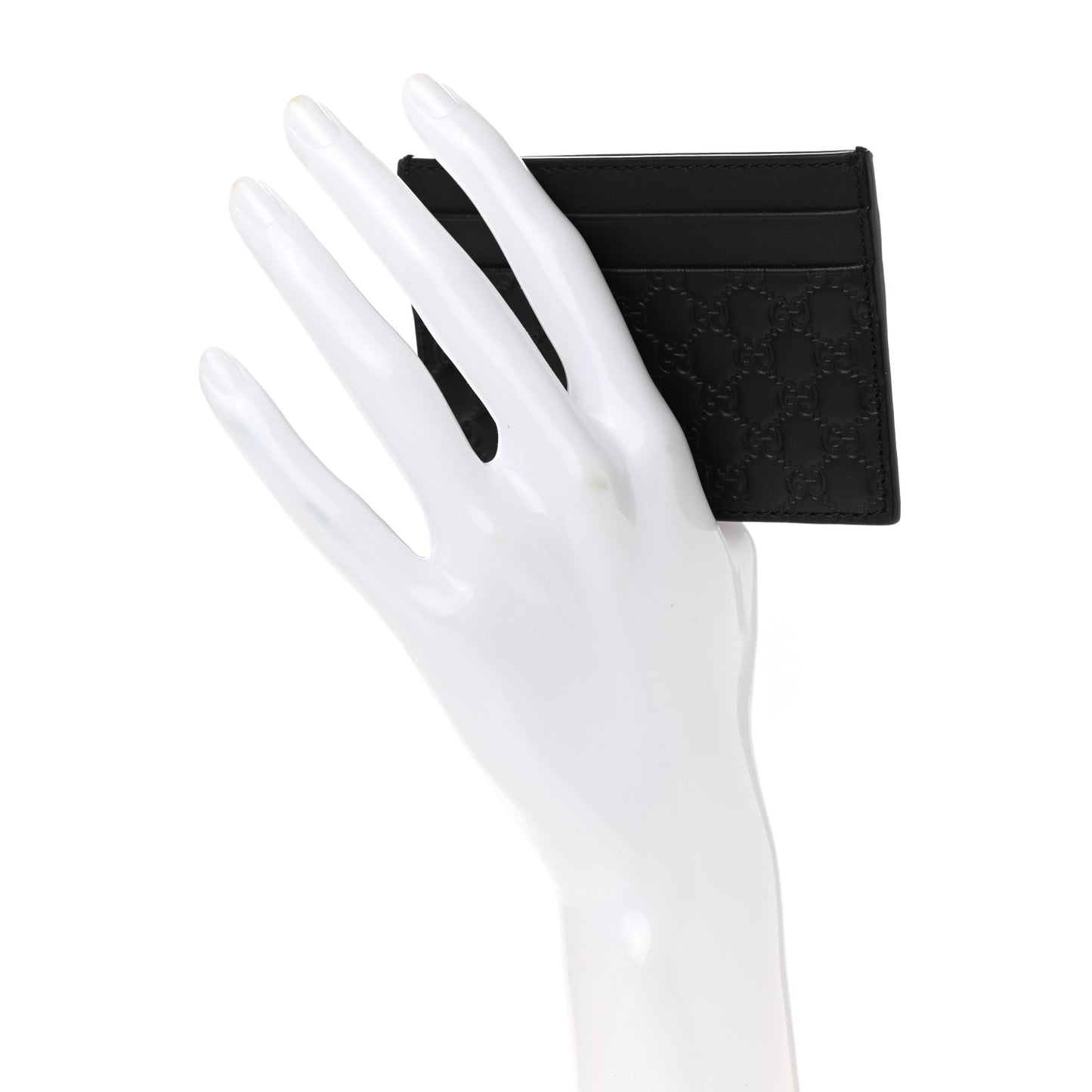 Microguccissima Card Holder Black