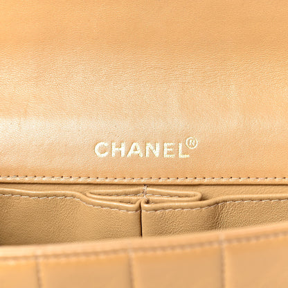 Chanel Lambskin East West Chocolate Bar Flap Beige 7 of 12