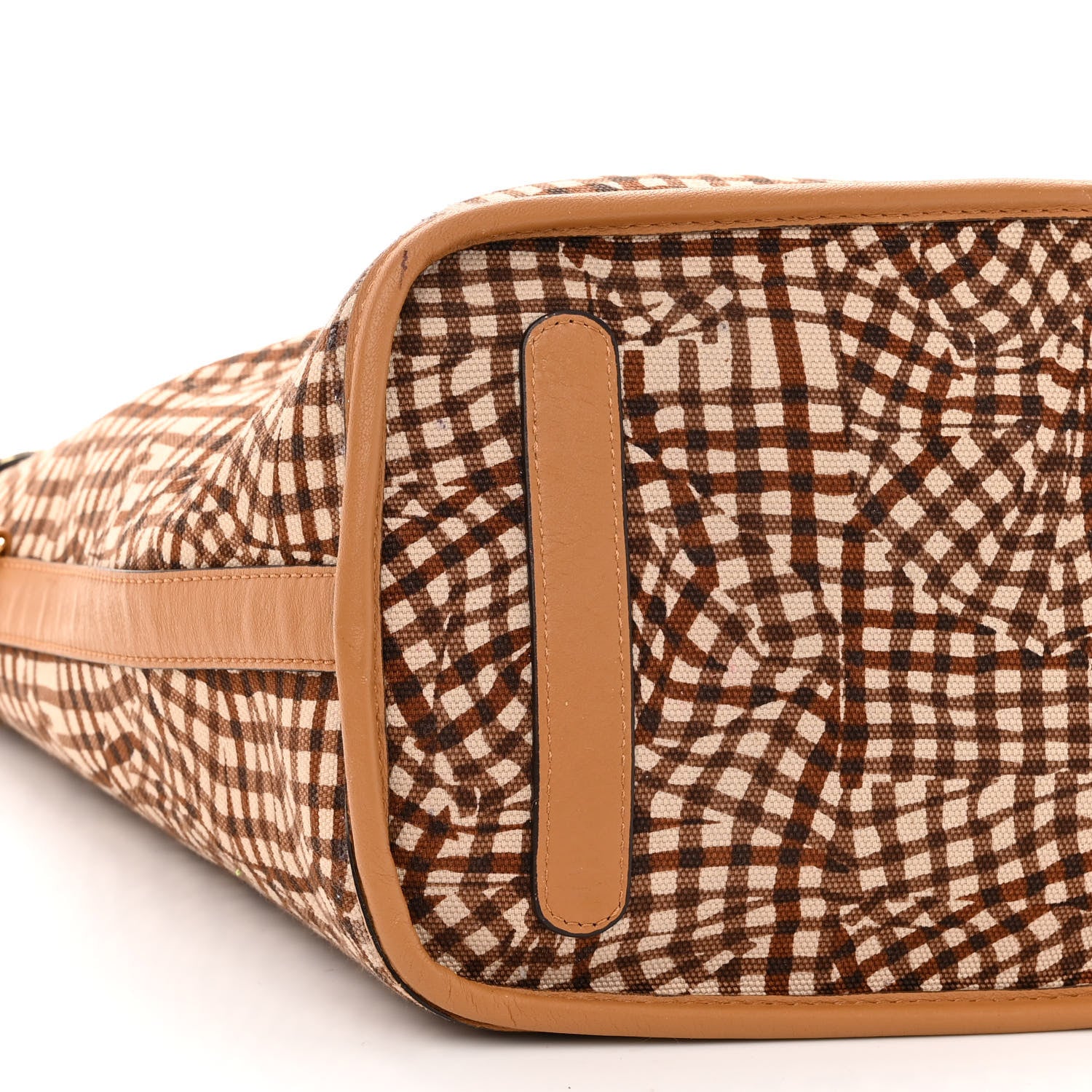 MCM Visetos Medium Liz Reversible Shopper Tote Cognac 12 of 16