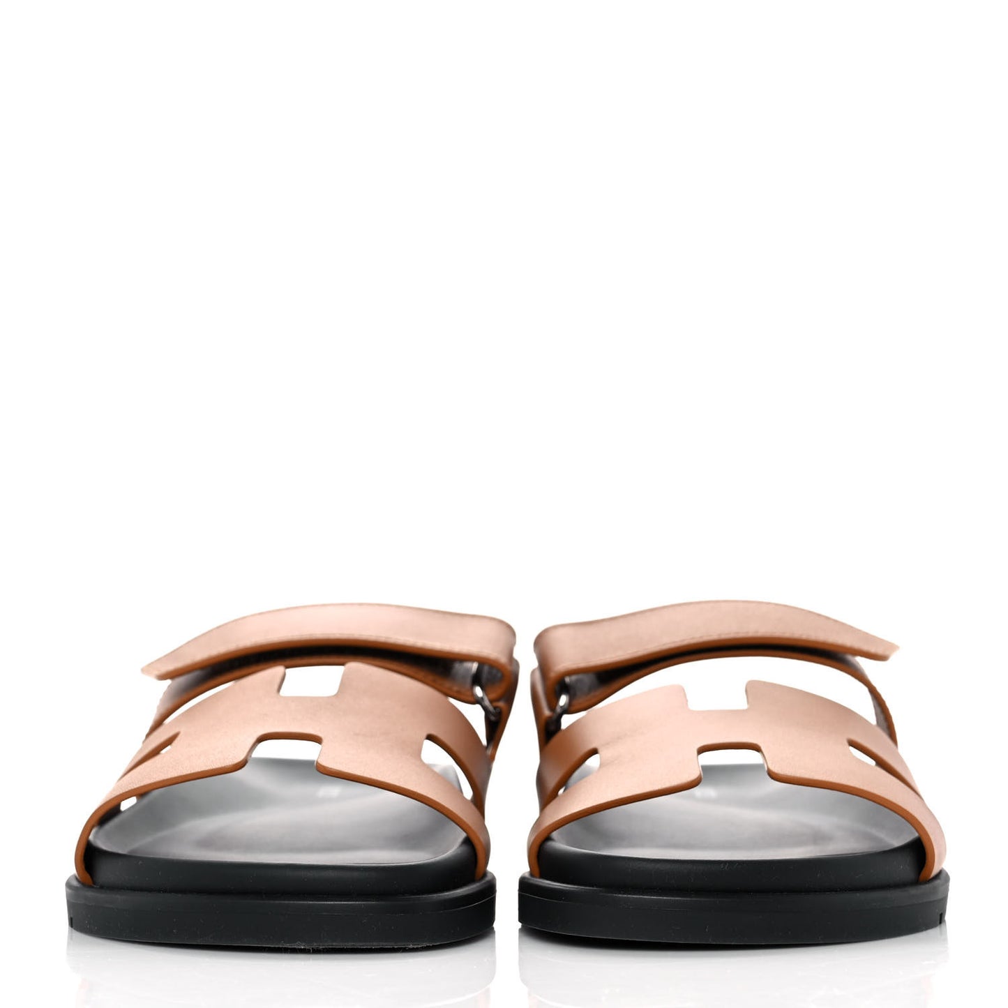 Calfskin Womens Chypre Sandals 38 Gold