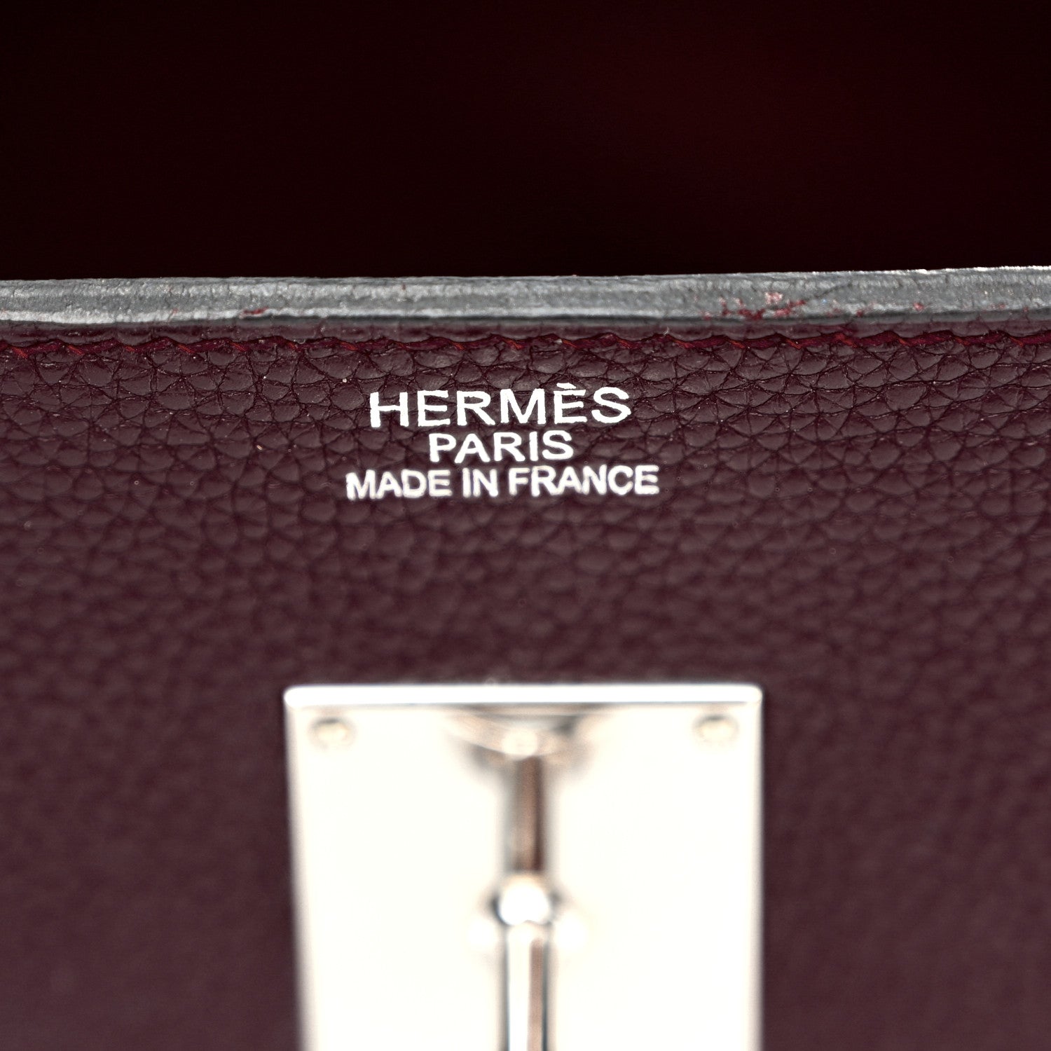 Hermes Taurillon Clemence JPG Birkin II 42 Prune 6 of 14
