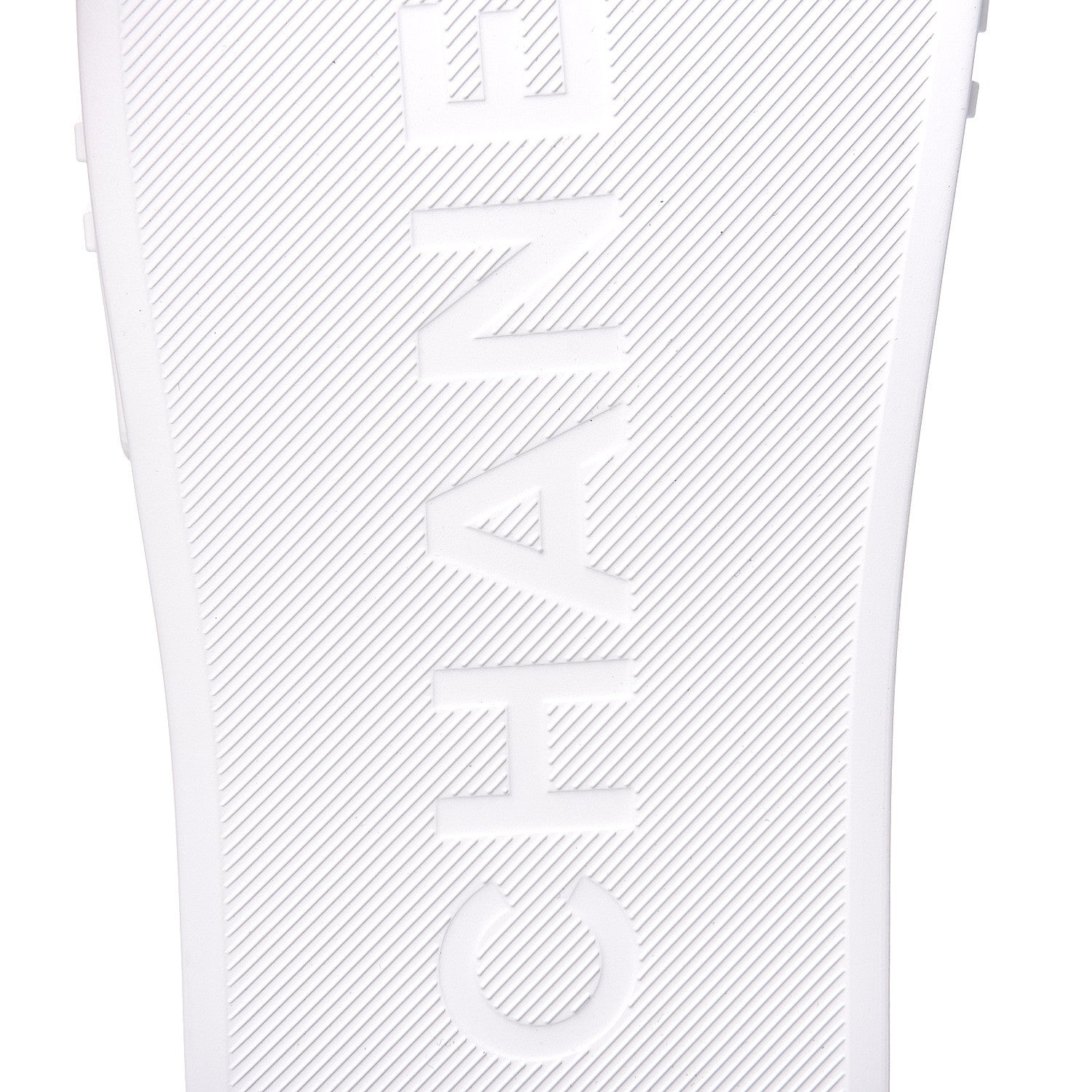Chanel Rubber CC Flat Slide Sandals 35 White 8 of 10