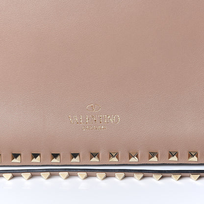 Valentino Garavani Vitello Rockstud Flip Lock Tote Alpaca 11 of 16