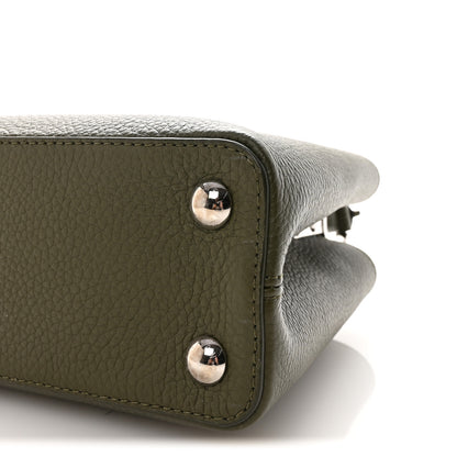 Louis Vuitton Taurillon Capucines BB Khaki 9 of 9