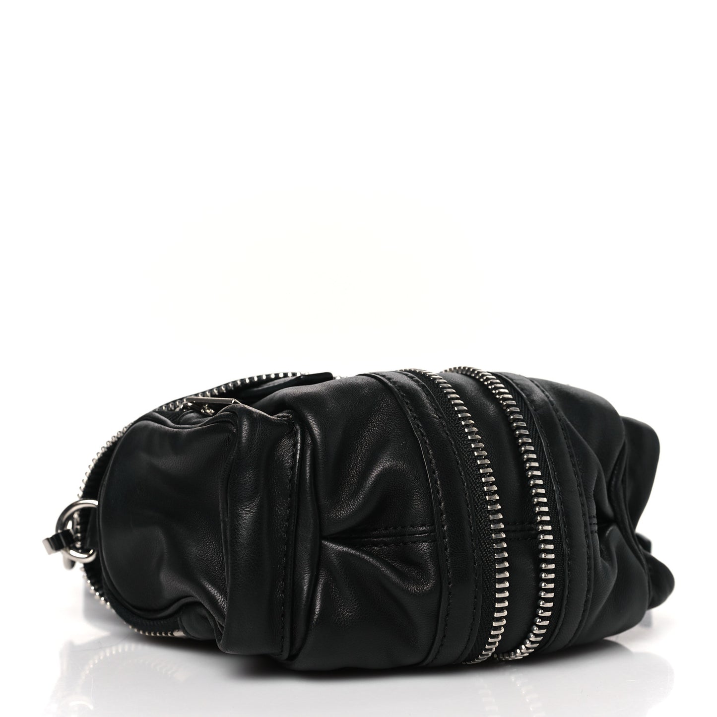 Lambskin Micro Marti Crossbody Black