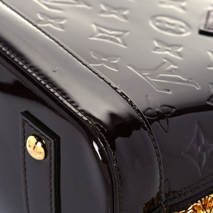 Louis Vuitton Vernis Alma BB Amarante 11 of 12