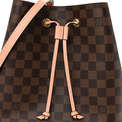 Louis Vuitton Damier Ebene Neonoe MM Venus Pink 8 of 10