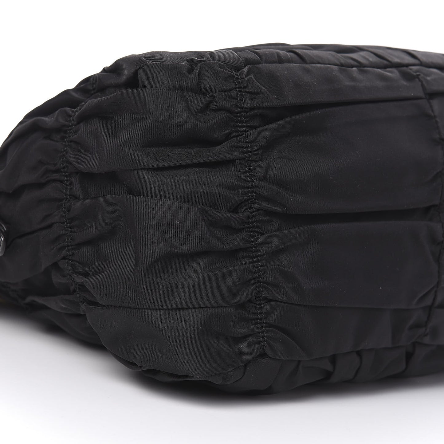 Tessuto Nylon Gaufre Tote Black
