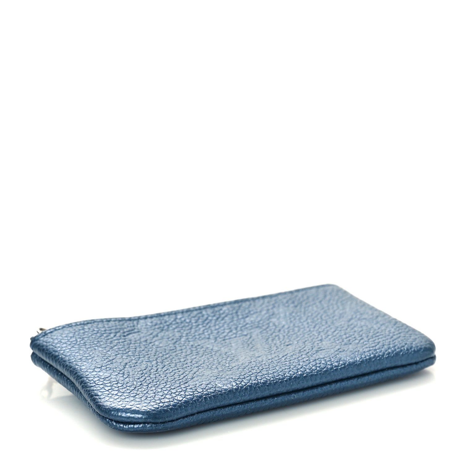 Louis Vuitton Metallic Empreinte Monogram Giant Key Pouch Navy Nacre 4 of 8