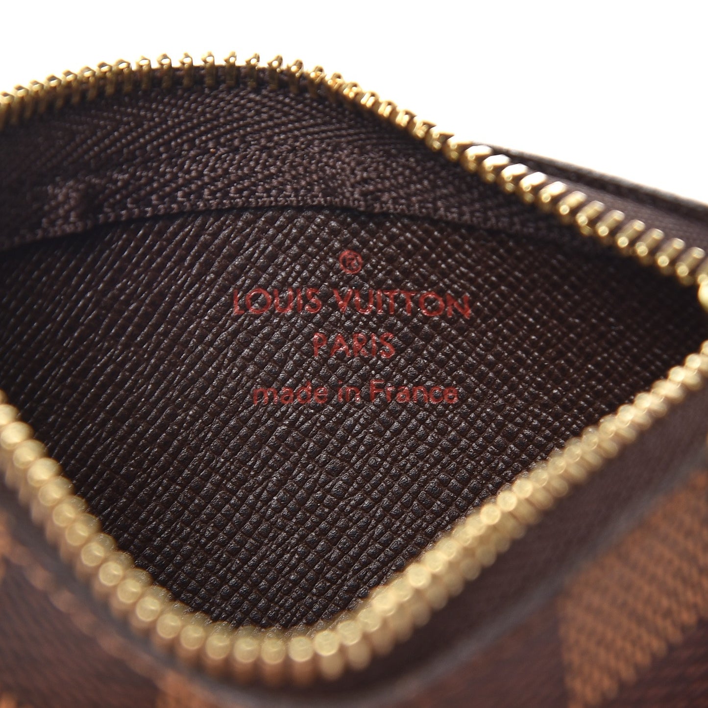 Damier Ebene Key Pouch