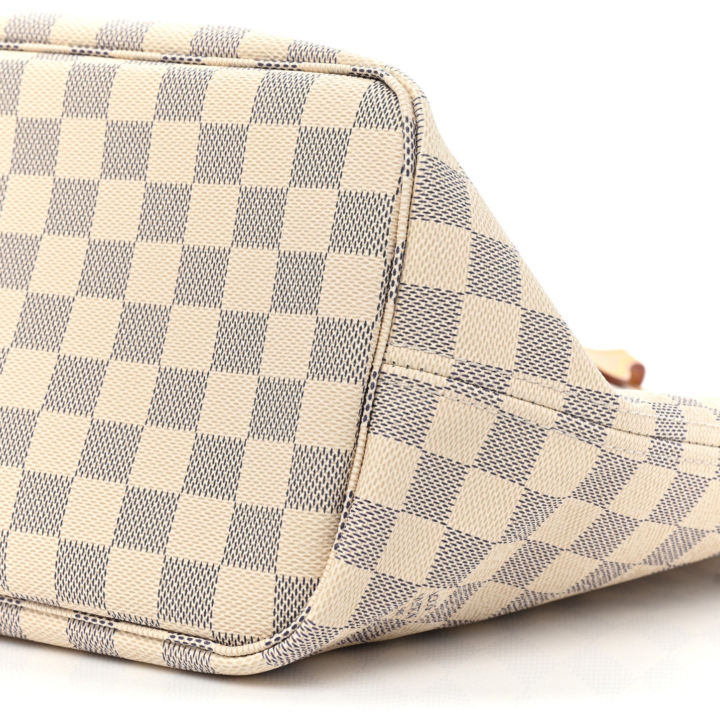Damier Azur Neo Neverfull MM Rose Ballerine