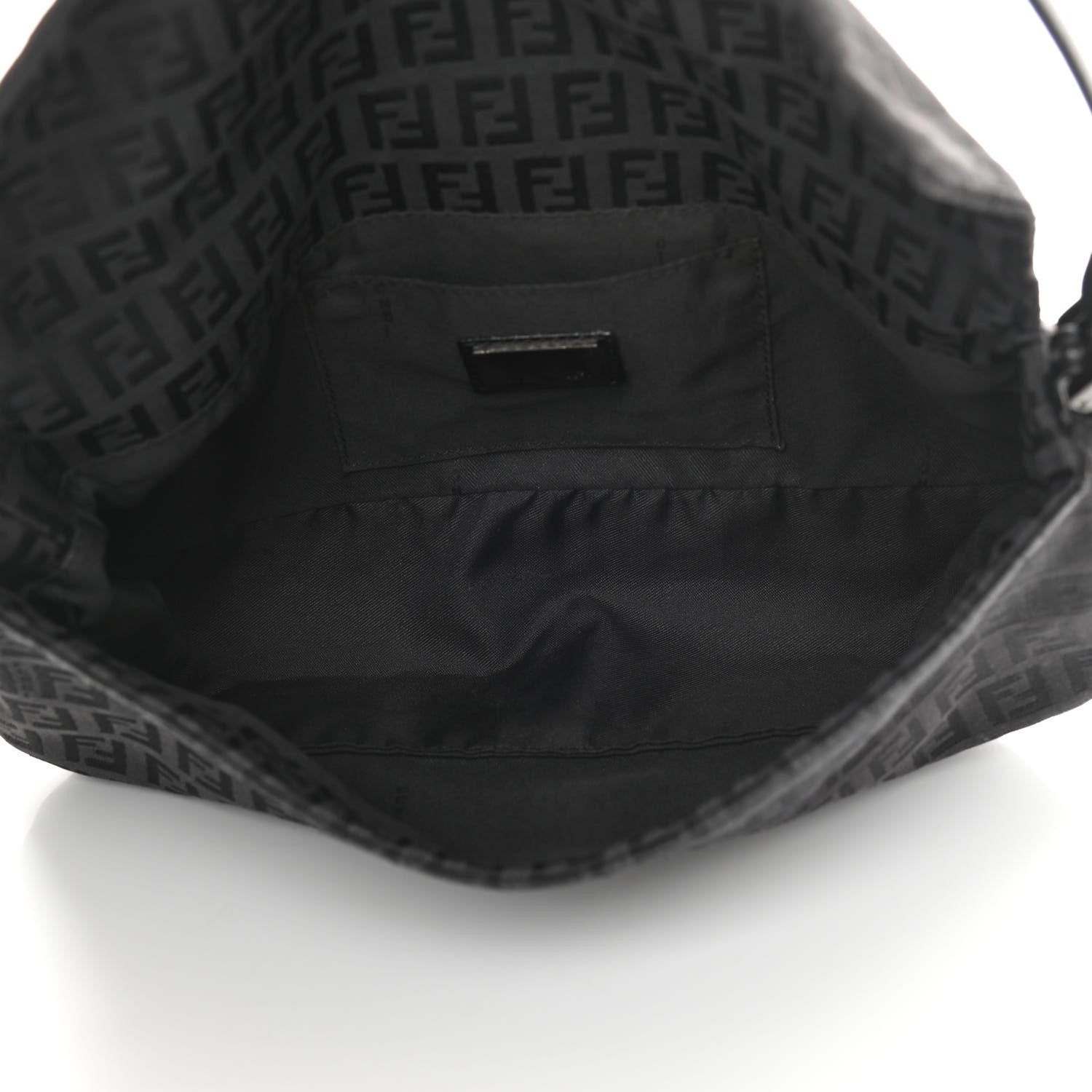 Fendi Zucchino Baguette Black 4 of 12