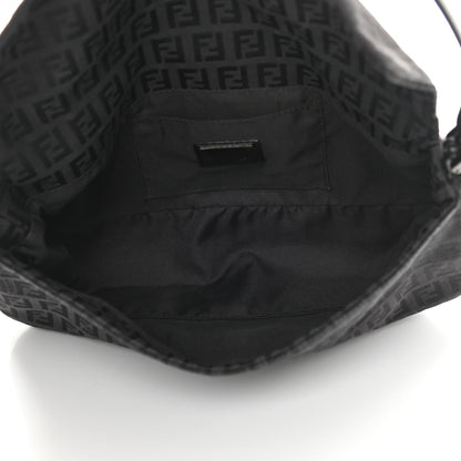 Fendi Zucchino Baguette Black 4 of 12
