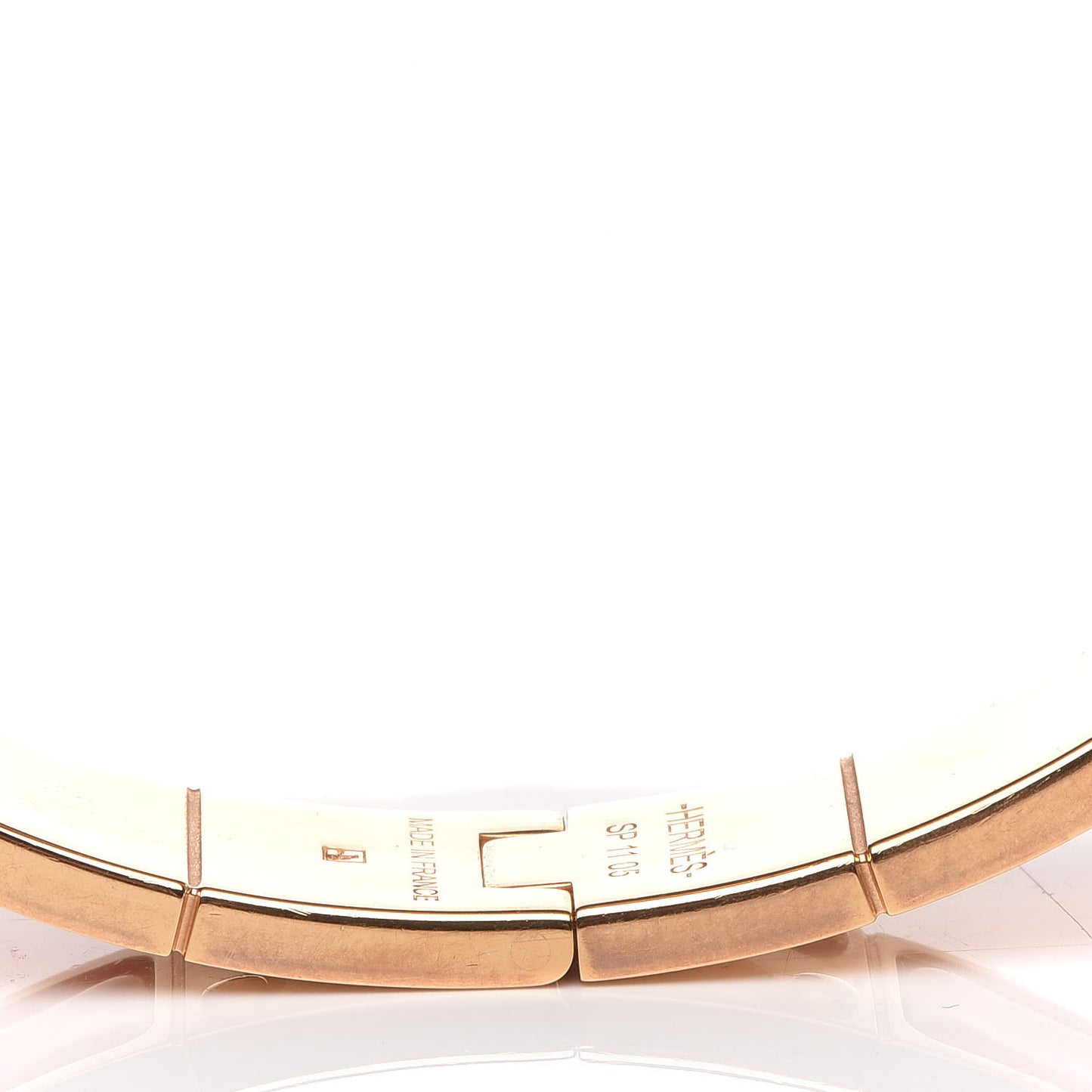 Enamel Printed Narrow Charniere Brides De Gala Hinged Bracelet S