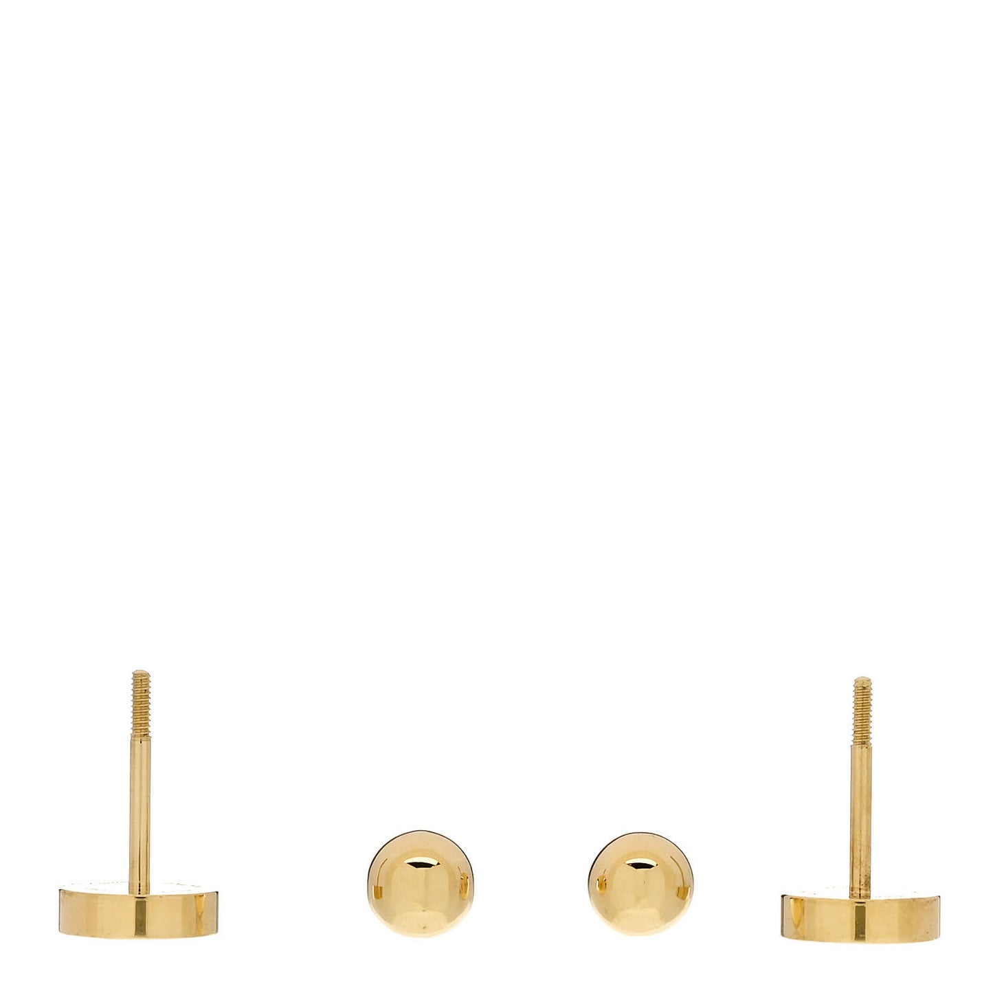 18K Yellow Gold LOVE Earrings