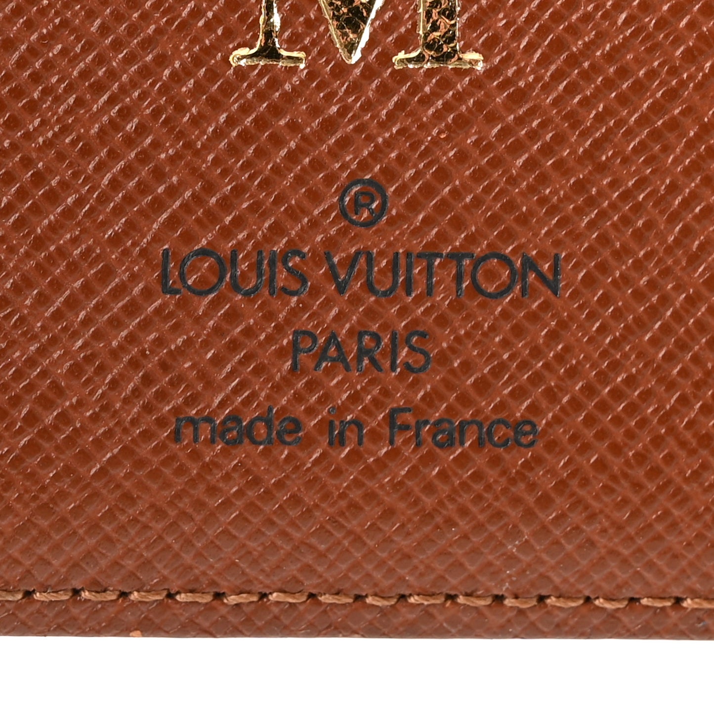 LOUIS VUITTON Monogram Small Ring Agenda Cover