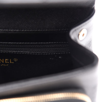 Chanel Caviar Quilted Medium Business Affinity Flap Black 8 of 11