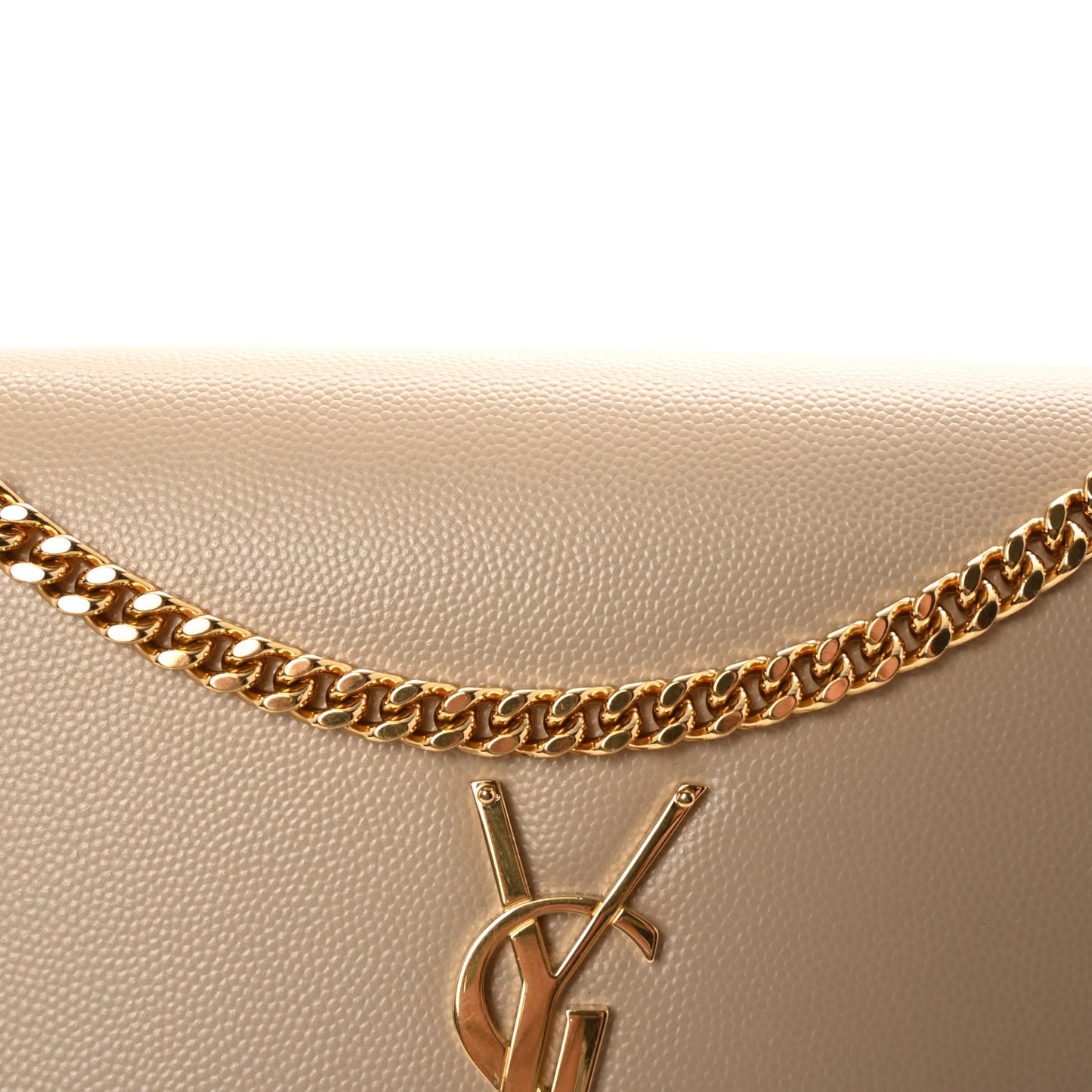 Grain De Poudre Medium Monogram Kate Satchel Nude Powder
