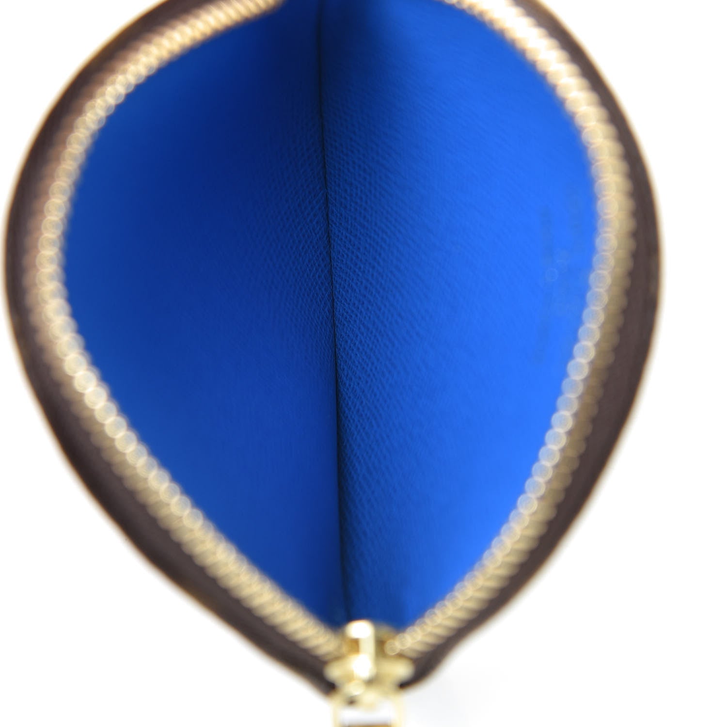 Louis Vuitton Monogram 2019 Christmas Animation Round Coin Purse Blue 5 of 7