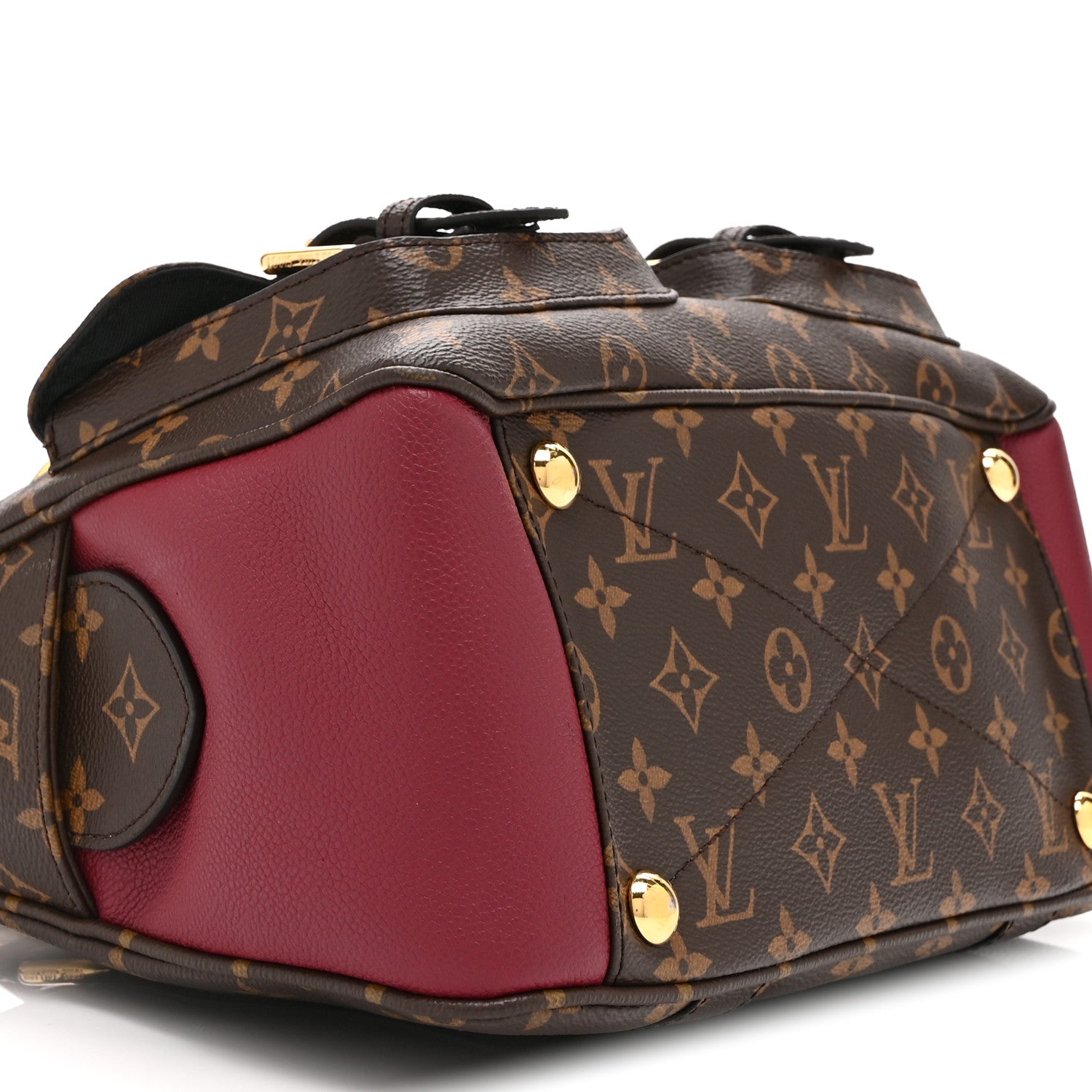 Louis Vuitton Monogram Manhattan NM Raisin 9 of 10
